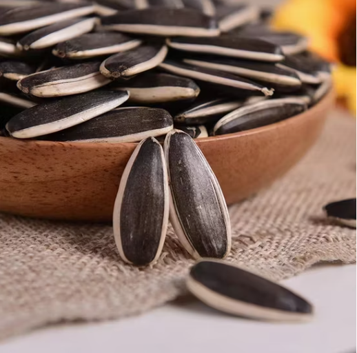 Заводские оптовые поставки крупных чёрных пищевых семечек подсолнечника T5 22 75 Подсолнечные семечки