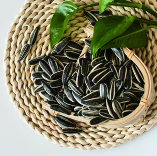 Китайские оптовые поставки чёрных неГМО пищевых семечек подсолнечника 601 55 53 Подсолнечные семечки