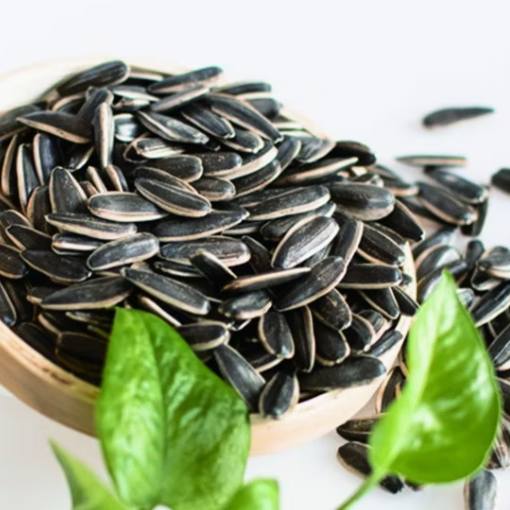 Китайские сырые черно-белые семечки подсолнечника 361 55 7 Подсолнечные семечки